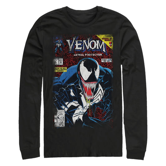 Men's Marvel Todd Venom Long Sleeve T-Shirt