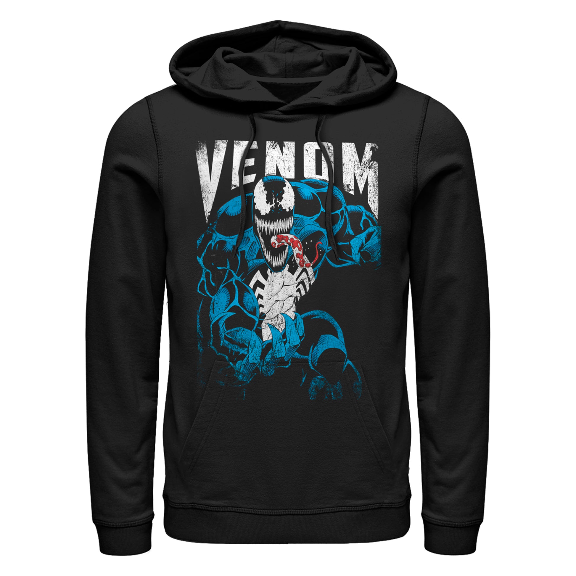Men's Marvel Venom Grunge Lightweight Hoodie